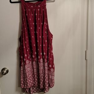 Torrid size 5 high neck tank